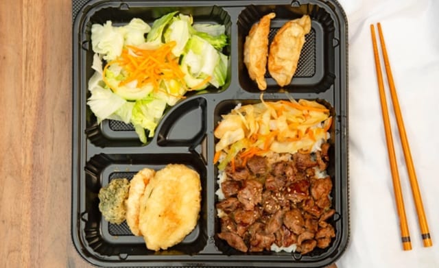 Hibachi Steak Bento Box.