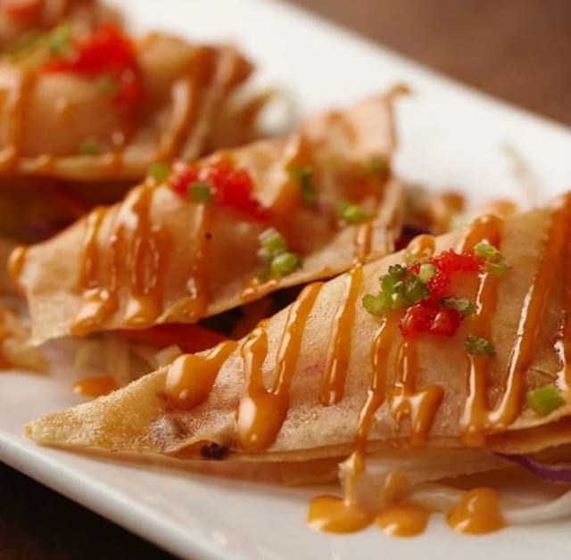 Crab Rangoon.